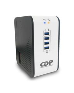 Cdp r2cu-avr1008 R2cuavr1008 Regulador  8 Negro Hogar Y Oficina 1000 Va
