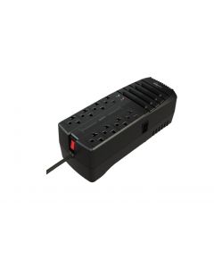 Datashield rad2000 Regulador  8 Negro Hogar Y Oficina 2000