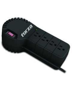 Forza fvr-1001 Fvr1001 Regulador  Negro Hogar Y Oficina 1000 Va 500