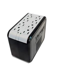 Vorago avr-200 Regulador - 8  Negro 110 120v 650 W