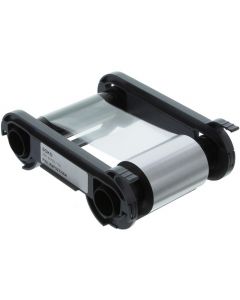 Evolis R4F027NAA cinta monocromo de 4 paneles - 250 impresiones so-ko (plata overlay, negro, overlay).