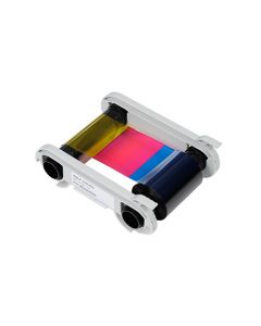 Evolis R5F202A100 cinta de color 5 paneles - 200 impresiones ymcko. no. parte: R5F202A100. cintas para uso en impresoras : primacy 2