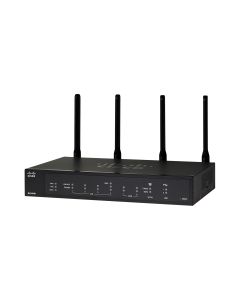 Cisco rv340w Router Inalámbrico - 10 100 1000 Mbps, 2.4 Ghz  5 Ghz, Externo, 4, Negro