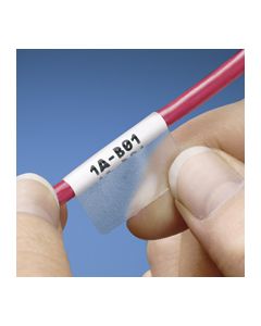 Panduit s100x150yaj White Printon Area Polyester Label.