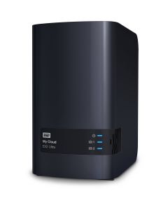 Western Digital wdbvbz0080jch-nesn Nas Wd My Cloud Ex2 Ultra 8tb Con 2 Discos De 4tb 2bahias 1.3ghz 1gb 1ethernet 2usb3.0 Raid 0-1