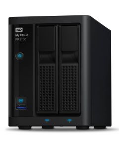 Western Digital wdbbcl0120jbk-nesn Nas Wd My Cloud Pr2100 12tb Con 2 Discos De 6tb 2bahias 1.6ghz 4gb 2ethernet 2usb3.0 Raid 0-1