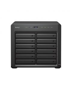 Synology DS2422+ nas  /12 bahias expan hasta 24 con unidad de expansin /ncleo cuadruple 2.2ghz/ amd ryzen v1500b /4 gb ddr4 ecc sodimm ampliable a 32gb/lan gigabit x4/usb 3.2 x2/ hot-swa/ sin discos