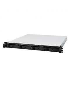 Synology RS822+ nas /4 bahias expandibles hasta 8/rack 1u/nucleo cuadruple 2.2ghz/2gb ddr4  32gb/lan gigabit x4/usb 3.2 x2/ hot-swap/hasta 72tb y con expansion 144tb amd ryzen v1500b
