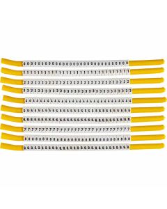 Brady scnc-18 Clip Sleeve & Wire Markers Combo Packs - Legend: 0-9