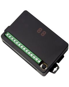 Seco-Larm SK-910RD4 sk910rd4 - receptor de 4 canales independientes (4 relevadores independientes) inalámbrico compatible con todos los transmisores 315mhz