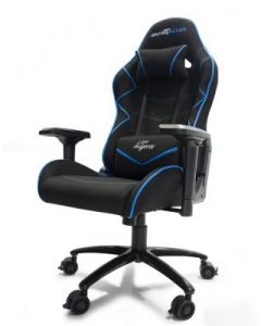 Game Factor cgc600-bl Silla Gaming - Gamer, Negro Azul