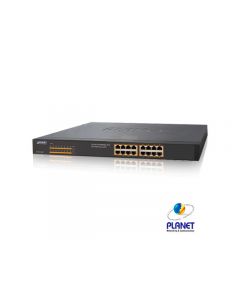 Planet fnsw-1600p Fnsw1600p Switch Poe 16fast16poe Noadm 125w