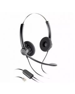 Plantronics 79183-01 sp12 Spk-1116 Audifono Con Microfono De Diadema Alambrica Binaural Rj9