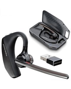 Plantronics 206110-01 voyager 5200uc Spk-1430 Manos Libres Bluetooth Con Seis Capas De Tecnologia Windsmart Multipunto Más Pc