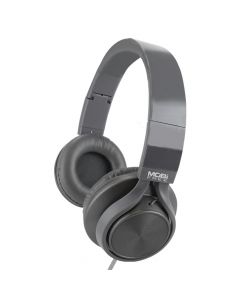 Acteck mb-02012 Audifonos On-ear Con Microfono Mobifree Coleccion Metalicos Color Gris Mm-300