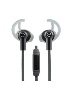 Perfect Choice el-995203 Audífonos Deportivos In-ear Con Micrófono Easy Line By Negro Gris