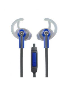 Perfect Choice el-995210 Audífonos Deportivos In-ear Con Micrófono Easy Line By Azul Gris