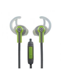 Perfect Choice el-995227 Audífonos Deportivos In-ear Con Micrófono Easy Line By Verde Gris