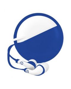 Perfect Choice el-995258 Audifonos In-ear Con Microfono Easy Line By Azul Blanco