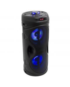 Perfect Choice pc-112860 Bafle Dual 4 Inalambrico Bt - Festa Negro