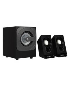 Acteck ac-926713 Bocinas 2.1 Bluetooth 9w Rms 110v Lector De Memorias S20 Negro
