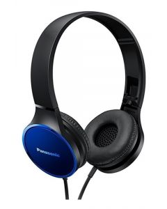 Panasonic rp-hf300e-a Audifonos Tipo Diadema (onâ­ear) rp-hf300e-a, Color Azul, Ultra Ligeros, Diseão Plegable,  Conector 3.5mm