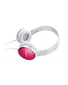 Panasonic rp-hf300e-p Audifonos Tipo Diadema (onâ­ear) rp-hf300e-p, Color Rosa, Ultra Ligeros, Diseão Plegable,  Conector 3.5mm