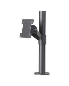Otros SPV1101-FX-02 spacepole essentials: angeled 75100 vesa display mount on 400mm (1575 inch) steel pole tilt adjustment: +10-50 max rotation 310; includes cable clip flange cover & mounting hardware replaces spv1101-02 (black)