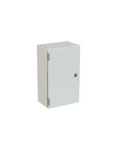 Abb SRN5320K-SLV caja de pared acero con placa montaje 500 x 300 200mm ip65 color gris - srn5320k