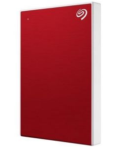 Seagate STHN2000403 disco duro externo 2tb backup plus slim rojo