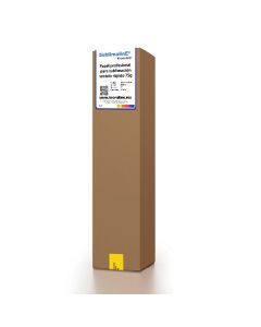 Kronaline SUBL75 papel profesional para sublimación secado rápido 75g 161 x 150 m