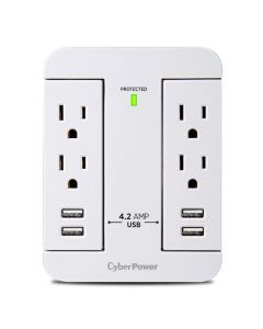 Cyberpower gp400u4awh Supresor De Picos - 500 J  4 125 V