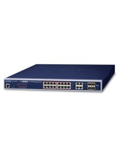 Planet GS-4210-16P4C switch administrable l2  16 puertos rj45 velocidad de transmision 10 100 1000 mbps