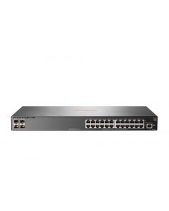Aruba JL259A 2930F switch de 24 puertos (24) 10/100/1000 detección automática rj-45 (4) sfp -
