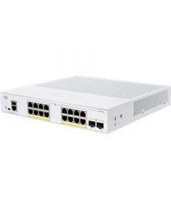Cisco CBS350-16FP-2G-NA switch - blanco, 16