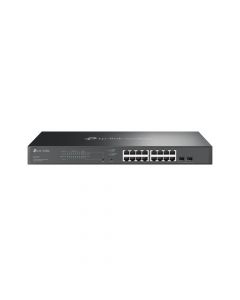 Tp-Link SG2218P omada dispositivo de redes gestionado l2l2+ gigabit ethernet (101001000) energía sobre (poe) 1u negro
