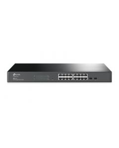 Tp-link t1600g-18ts Switch Administrable - Negro  12 2 W 16 Rj-45