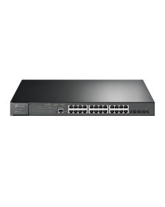 Tp-link TL-SG3428XMP switch jetstream  gigabit administrable l2 (TL-SG3428XMP) de (24) puertos 10 100 1000 mbps y (4) ge sfp +l2+con poe -