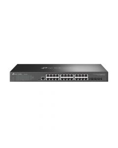 Tp-Link SG3428X omada dispositivo de redes gestionado l2+l3 gigabit ethernet (101001000) 1u negro