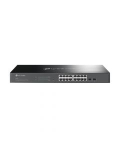 Tp-Link SG2218 omada dispositivo de redes gestionado l2l2+ gigabit ethernet (101001000) 1u negro