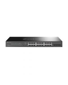 Tp-Link SG2428P omada tl-SG2428P gestionado l2l2+ gigabit ethernet (101001000) energía sobre (poe) 1u negro