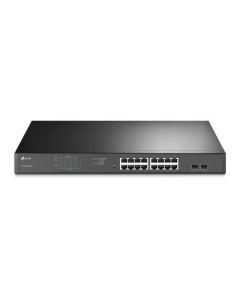 Tp-link TL-SG1218MPE switch - negro
