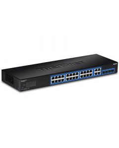Trendnet teg-284ws Swttrd630 Switch - Negro, 24