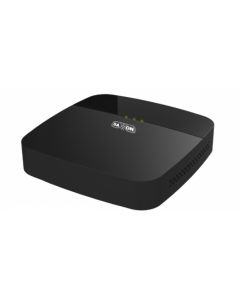 Saxxon XVR5108C-X (BLACK) pro sax5108xcx- dvr 8 canales hdcvi pentahibrido 1080p  4mp lite 720p h265+ 4 ch ip adicionales 8+4 1 sata hasta 10tb smart audio