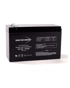 Saxxon BW1280 - batería de respaldo 12 volts libre mantenimiento y fácil instalación  8ah