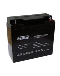 Saxxon CBAT18AH - bateria de respaldo 12 volts libre mantenimiento y facil instalacion / 18 ah/ compatible con cctv/ acceso/ bosch