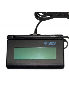 Topaz T-LBK462-B-R ncnr signaturegem lcd 1x5 (serial backlit) electronic signature pad with software 3-year factory warranty