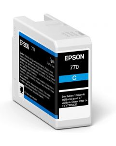 Epson T770220 tinta ultrachrome pro10 t770 25ml color cian