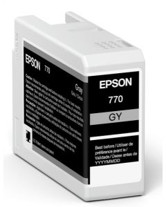 Epson T770720 tinta ultrachrome pro10 t770 25ml color gris