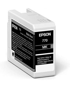 Epson T770820 tinta ultrachrome pro10 t770 25ml color negro mate